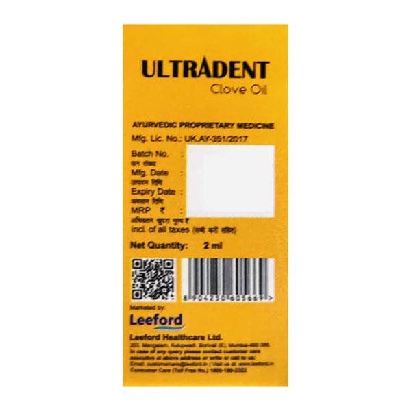 ULTRADENT CLOVE Oil 2ml - Global Surgicals