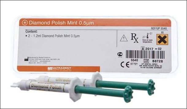 Ultradent Diamond Polish Mint Universal Composite Resin - Global Surgicals