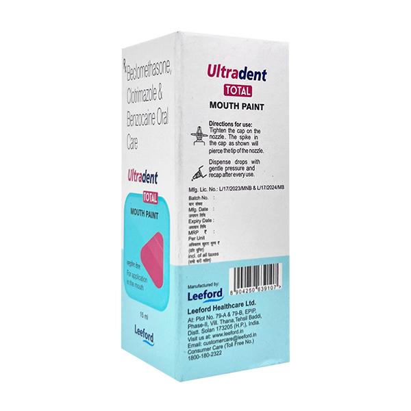 ULTRADENT TOTAL Mouth Paint 15ml - Global Surgicals
