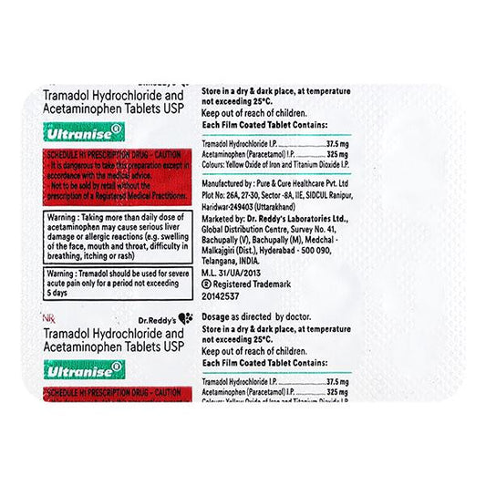 ULTRANISE Tablet 10's - Global Surgicals