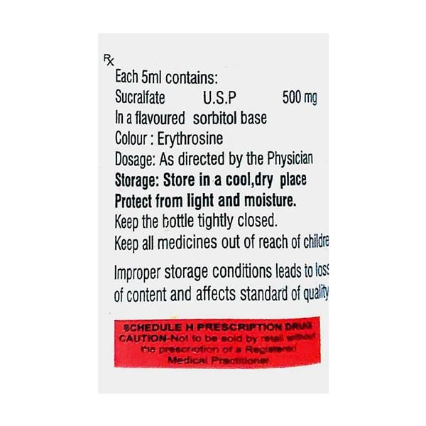 SUCRALYN SUGAR FREE Oral Suspension 100ml