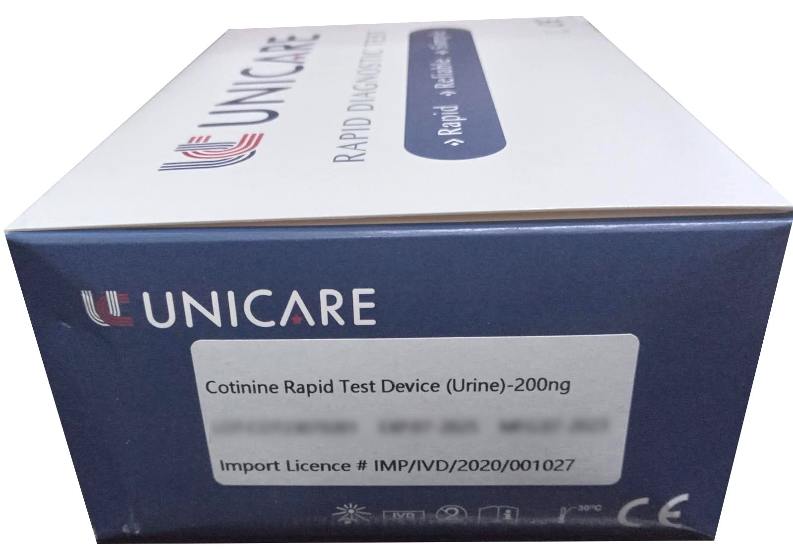 Unicare Cotinine Rapid Card - Global Surgicals