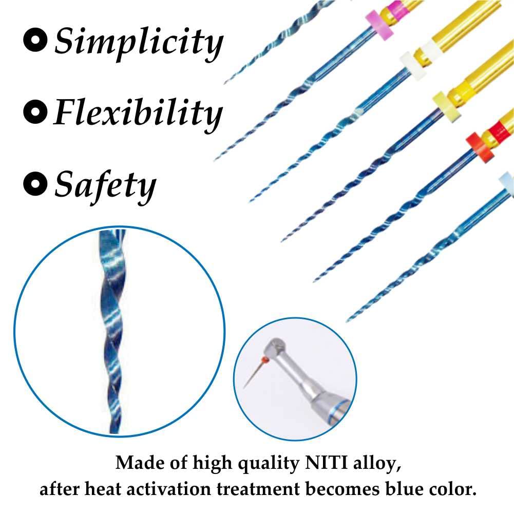 Uniflex Super Assorted NiTi Rotary Files - Global Surgicals