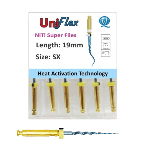 Uniflex Super Refills NiTi Rotary Files - Global Surgicals