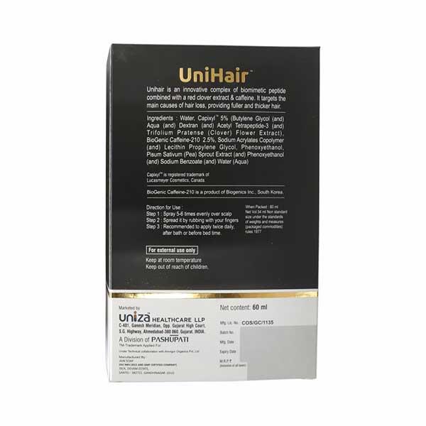 UNIHAIR GROWTH Serum 60ml - Global Surgicals