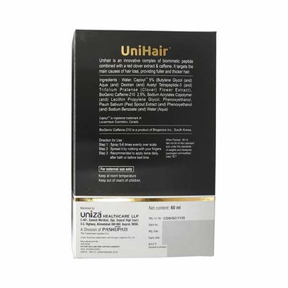UNIHAIR GROWTH Serum 60ml - Global Surgicals
