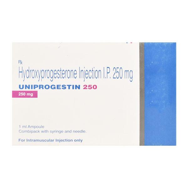 UNIPROGESTIN 250 Injection 1ml - Global Surgicals