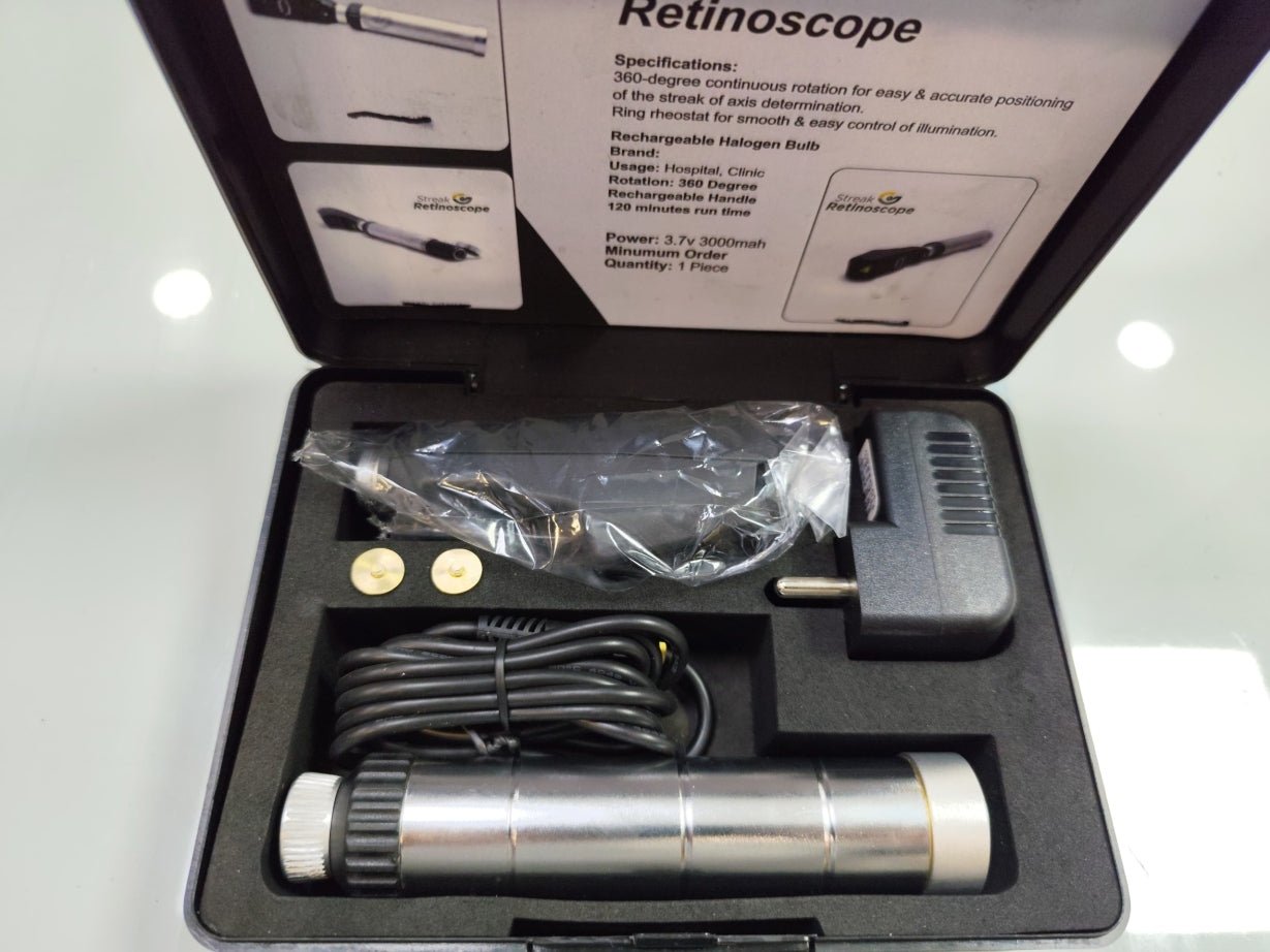 Unitech Vision Indian Retinoscope Rechargable - Global Surgicals