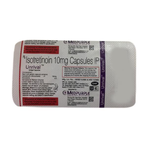 UNRIVAL Softgel Capsule 10's - Global Surgicals