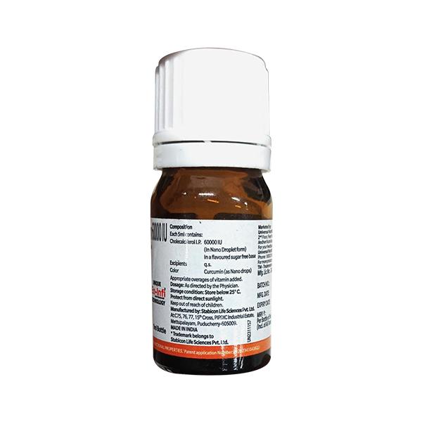 UNS D3 NANO 60K IU SUGAR FREE Oral Solution 5ml - Global Surgicals