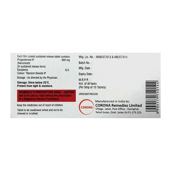 C HOPE 200 SR Tablet 10's