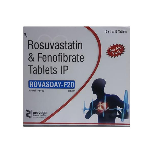 ROVASDAY F 20 Tablet 10's