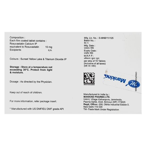 STATPURE 10 Tablet 15's