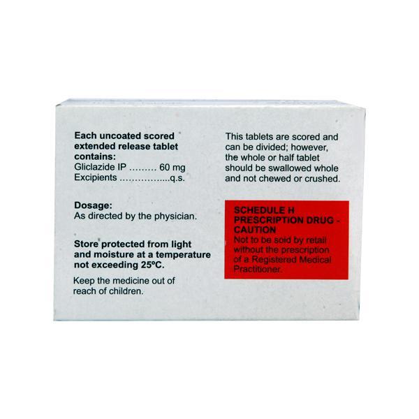 GLZ XR 60mg Tablet 15'S