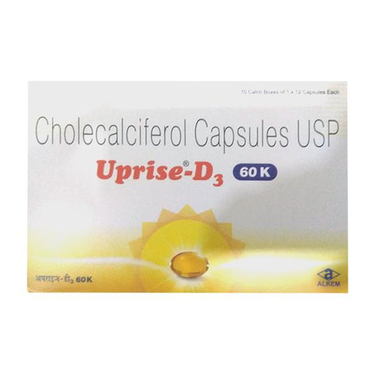 Uprise-D3 60K Capsule 12's - Global Surgicals