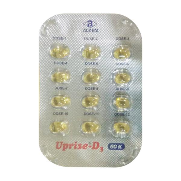 Uprise-D3 60K Capsule 12's - Global Surgicals