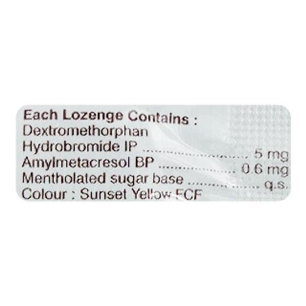 Tusq D Orange Cough Lozenges 6'S