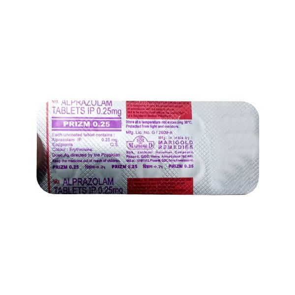 PRIZM 0.25 Tablet 10's