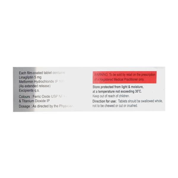 LINAPRIDE M 1000 XR Tablet 10's