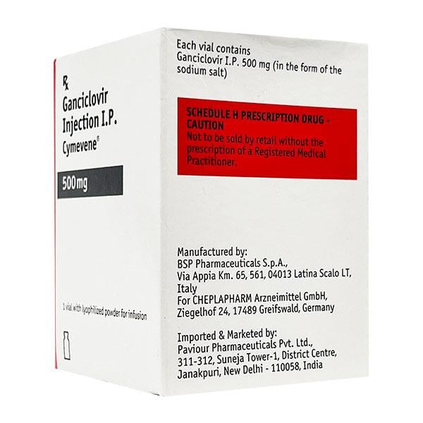 CYMEVENE 500mg Injection 1's
