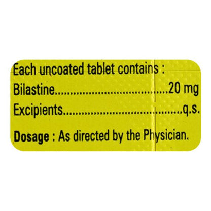 URTIBIL 20mg Tablet 10's - Global Surgicals