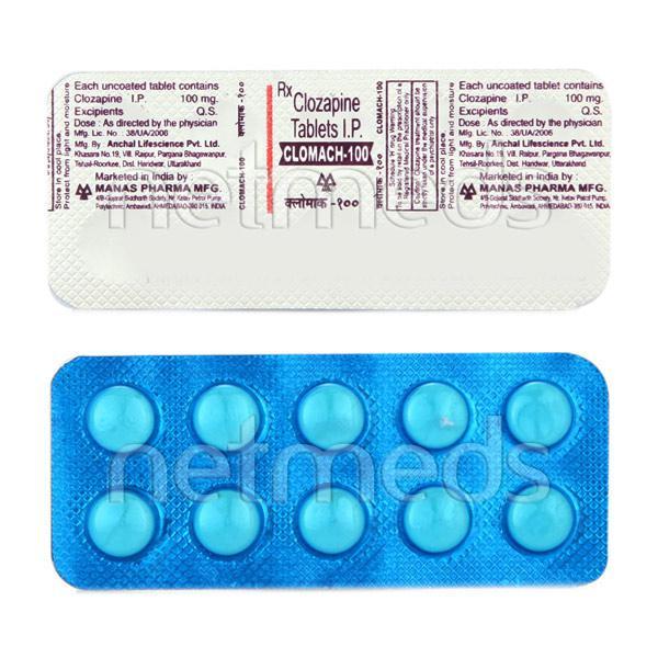 Clomach 100mg Tablet 10'S