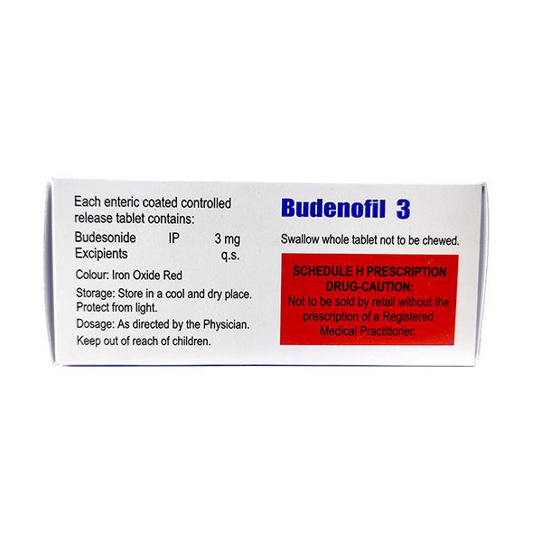 BUDENOFIL 3 Tablet 10's