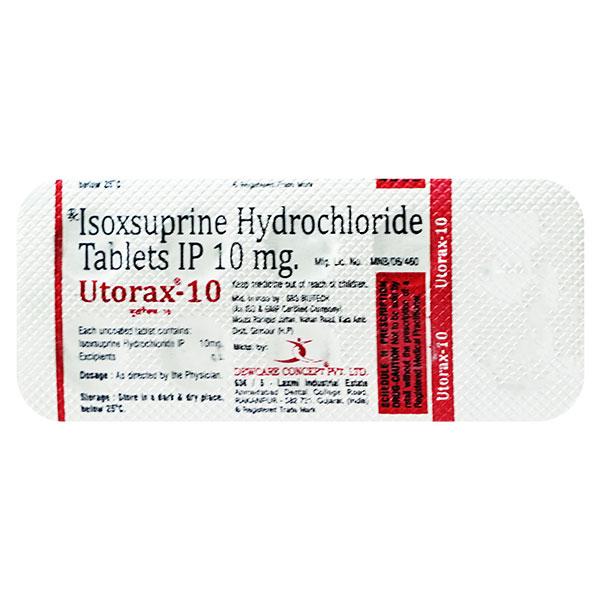 UTORAX 10 Tablet 10's - Global Surgicals