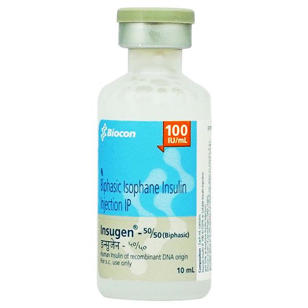 Insugen 50/50 100IU Injection 1X10ml