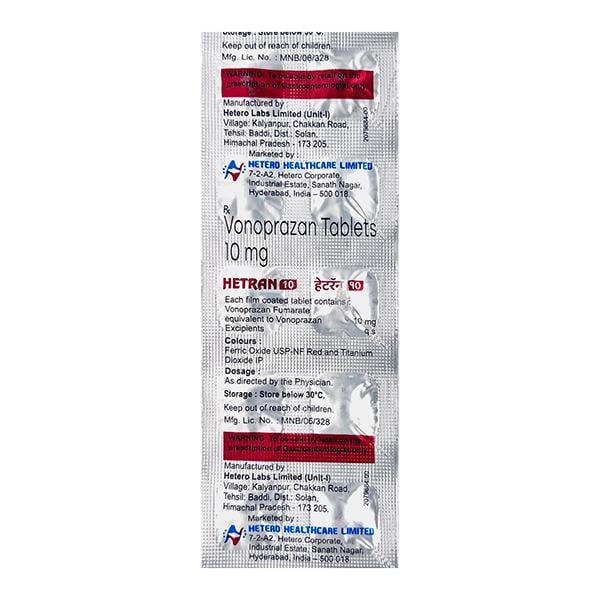 HETRAN 10 Tablet 10's