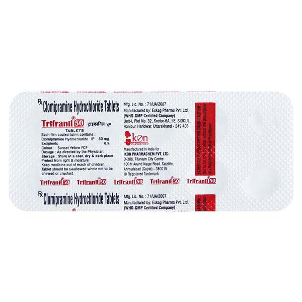 TRIFRANIL 50 Tablet 10's