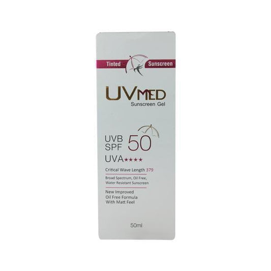 Uvmed SPF50 Gel(Topical) 50ml - Global Surgicals