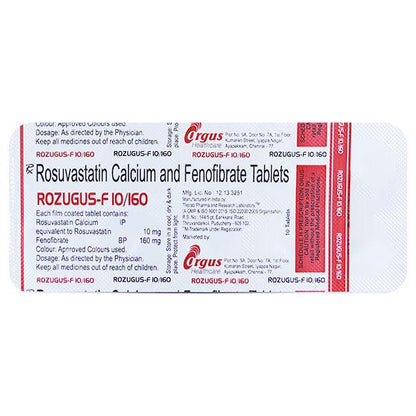 ROZUGUS F 10/160 Tablet 10's