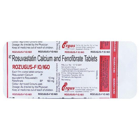 ROZUGUS F 10/160 Tablet 10's