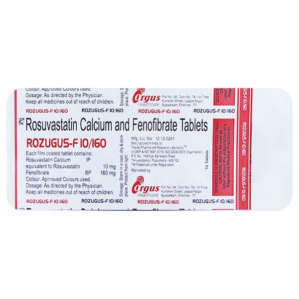 ROZUGUS F 10/160 Tablet 10's