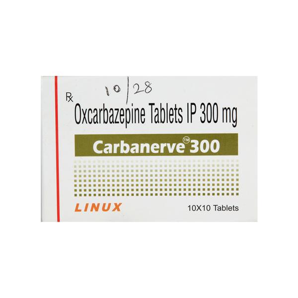 Carbanerve 300mg Tablet 10'S