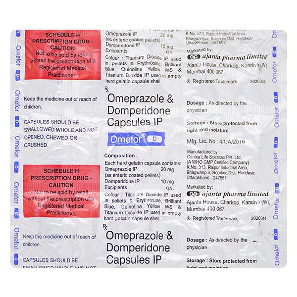 OMEFOR D Capsule 15's