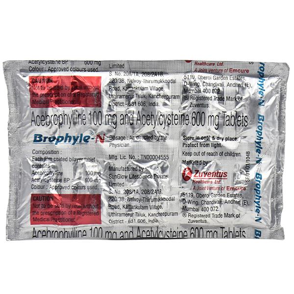 BROPHYLE N Tablet 10's