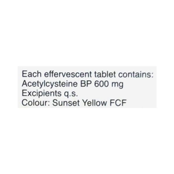 EFETIL 600MG SUGAR FREE ORANGE FLAVOUR Effervescent Tablet 10's
