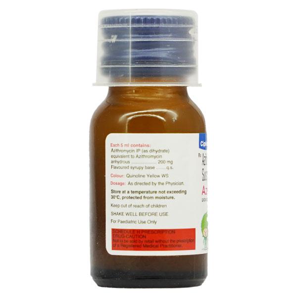 Azee 200mg Peppermint Flavour Dry Syrup 15ml