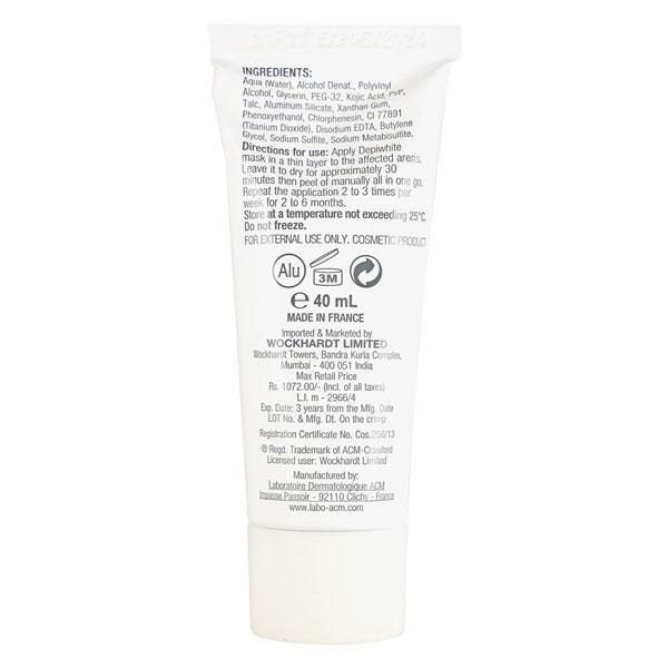 DEPIWHITE MASQUE PEEL OFF Mask 40ml