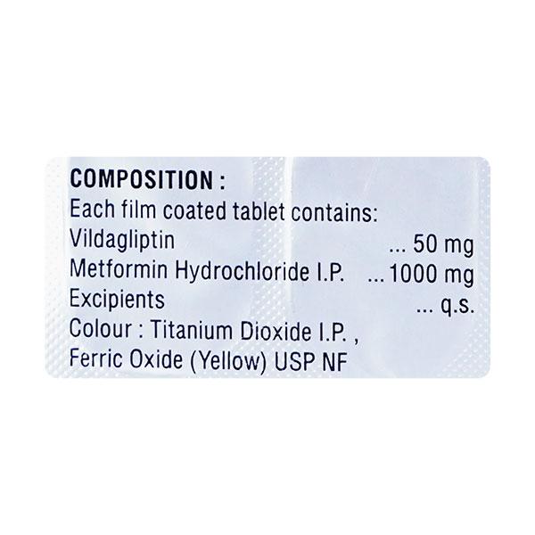 VILDAPHAGE M FORTE Tablet 15's