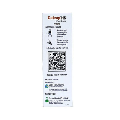 GATZAP HS Eye Drops 5ml