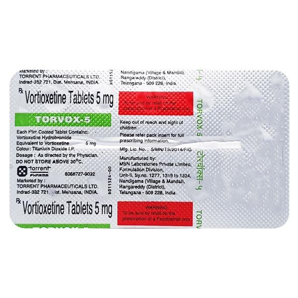 TORVOX 5 Tablet 10's