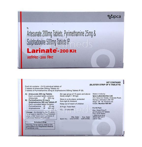Larinate 200 Kit Tablet 6'S