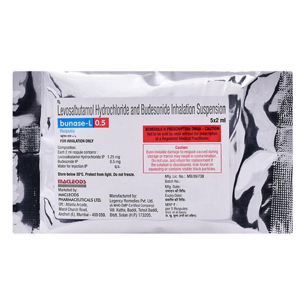 BUNASE L Respules 2ml