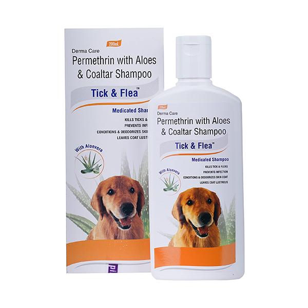 TICK & FLEA MEDICATED (VET) Shampoo 200ml