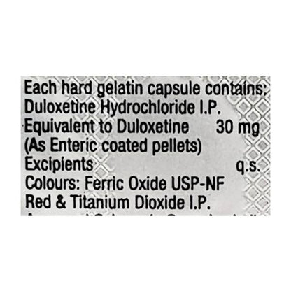 Delok 30mg Capsule 10'S