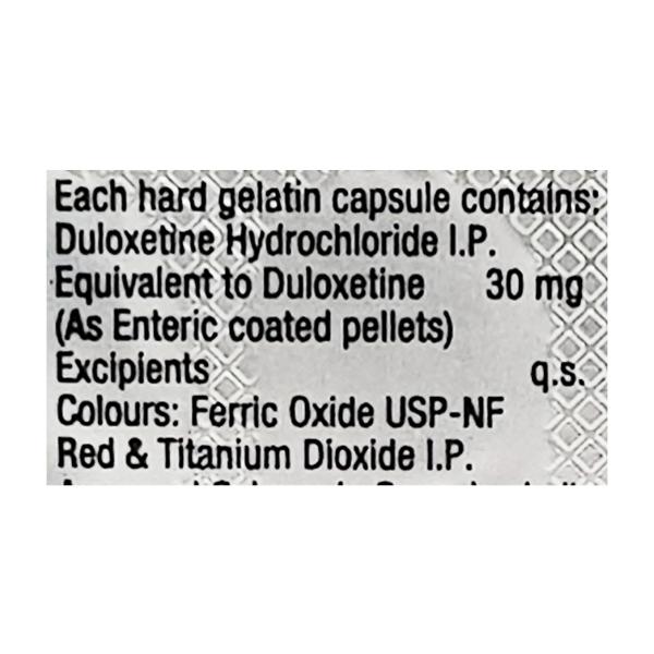 Delok 30mg Capsule 10'S