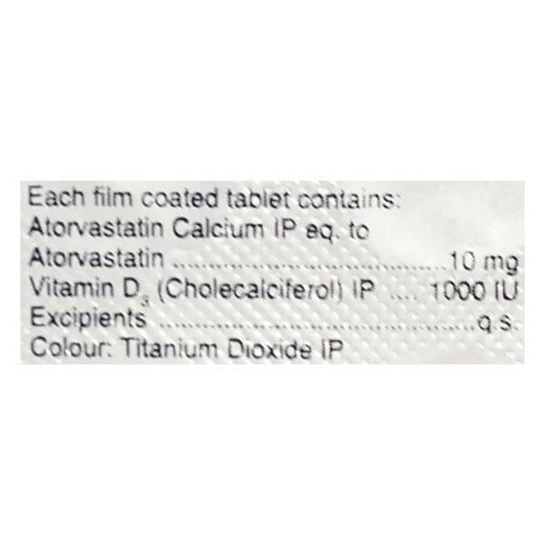 Lipicure D 10mg Tablet 10'S